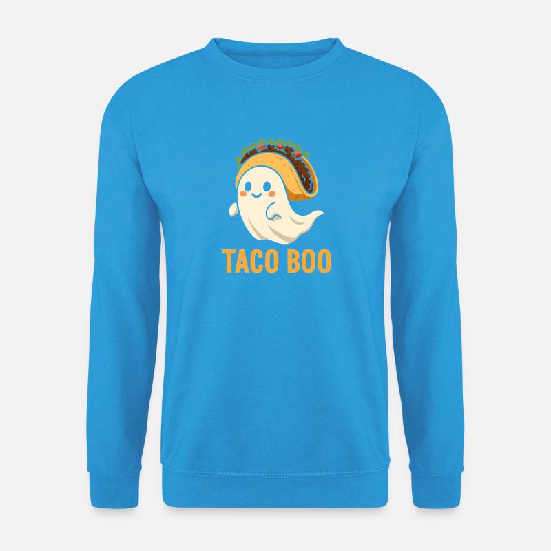 Babytaco Geist mit Humor - Unisex Pullover - Meeresblau