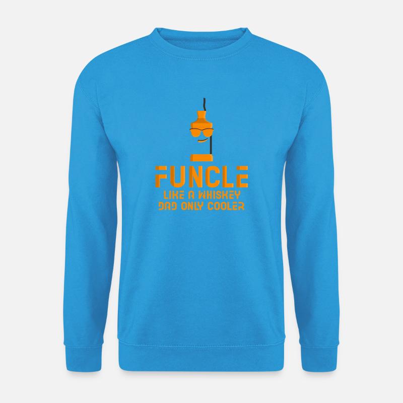 Whiskey Spruch Whiskeytrinker Whiskeyliebhaber - Unisex Pullover - Meeresblau