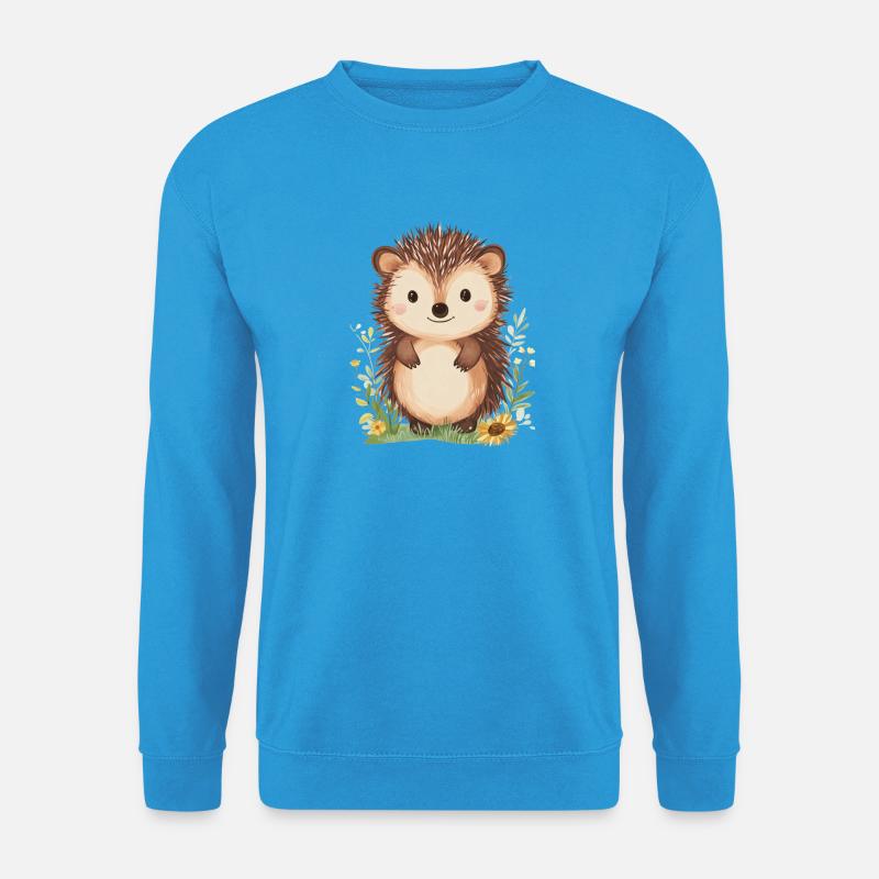 Igel - Unisex Pullover - Meeresblau