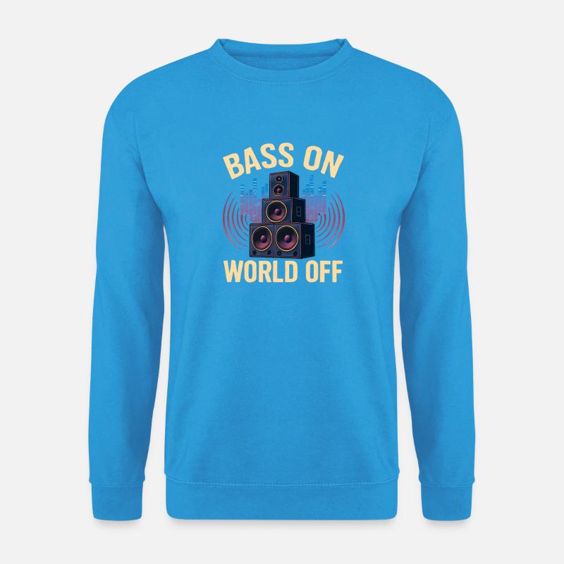 Techno Rave - Unisex Pullover - Meeresblau
