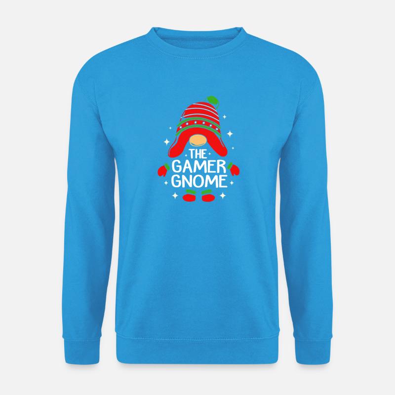 Gnom Gaming Gamer - Unisex Pullover - Meeresblau