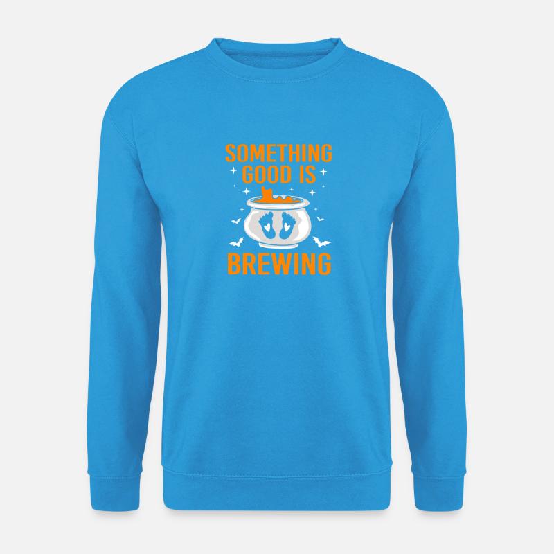 Gender Reveal Halloween - Unisex Pullover - Meeresblau
