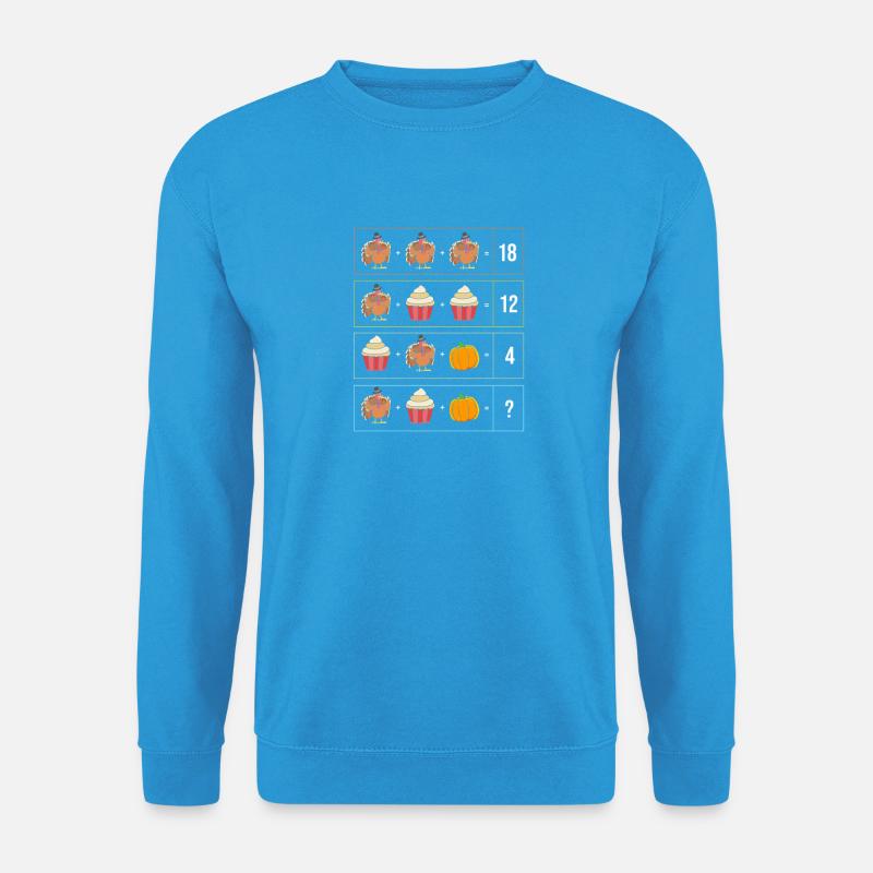 Lehrerin Thanksgiving Lehrer - Unisex Pullover - Meeresblau