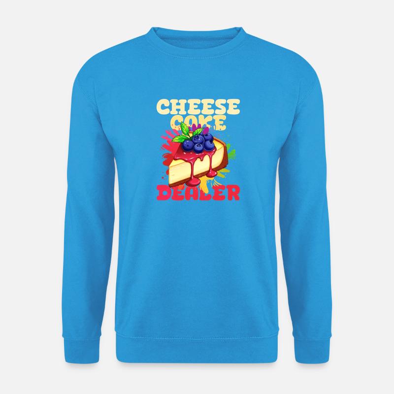Kuchen - Unisex Pullover - Meeresblau