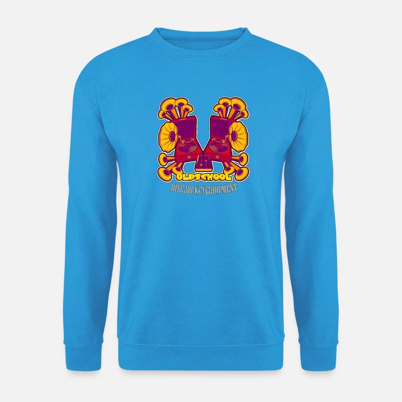 DJ - Unisex Pullover - Meeresblau