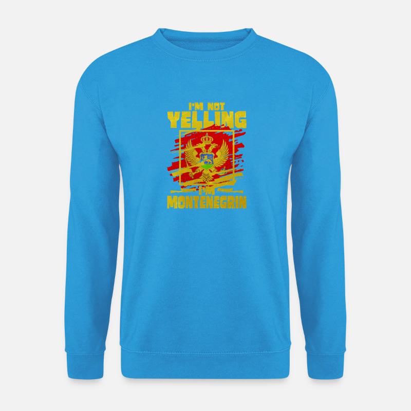 Montenegro - Unisex Pullover - Meeresblau