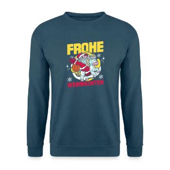 Archery Archery Archery - Unisex Sweatshirt - sea blue - Front - Alina (178cm) & Michal (187cm)