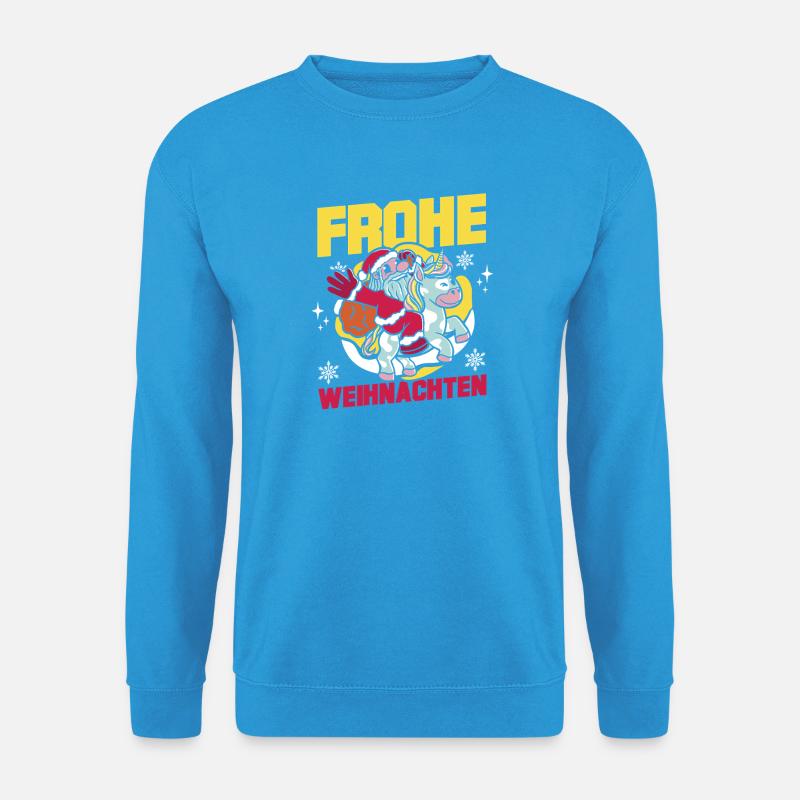 Bogenschütze Bogensport Bogenschießen - Unisex Pullover - Meeresblau