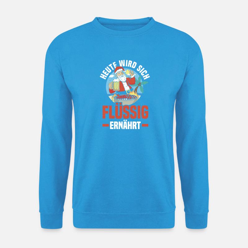 Bogenschütze Bogensport Bogenschießen - Unisex Pullover - Meeresblau