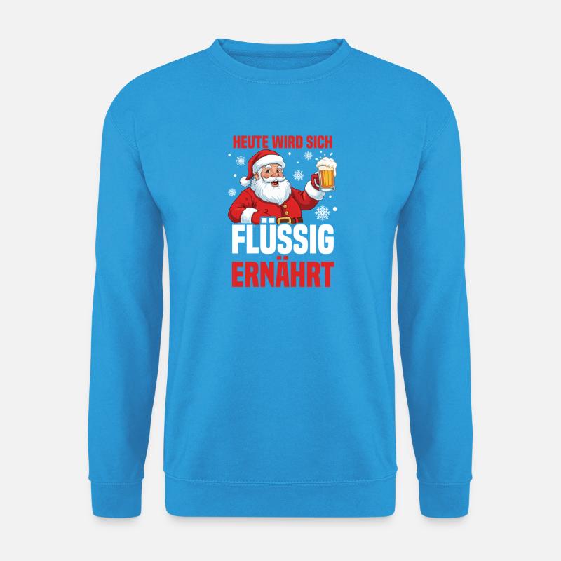 Bogenschütze Bogensport Bogenschießen - Unisex Pullover - Meeresblau