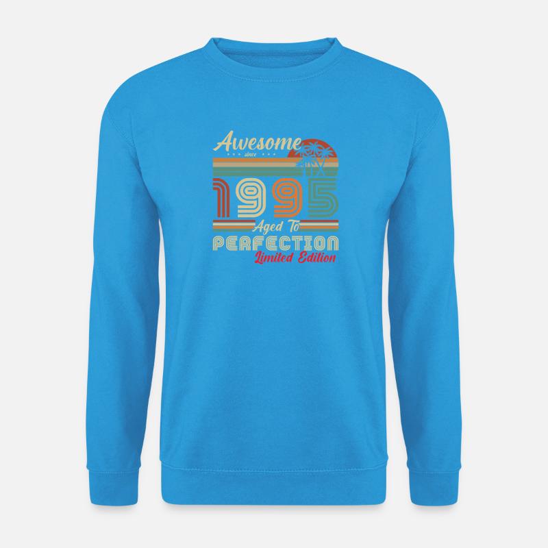 Genial seit 1995 - Unisex Pullover - Meeresblau