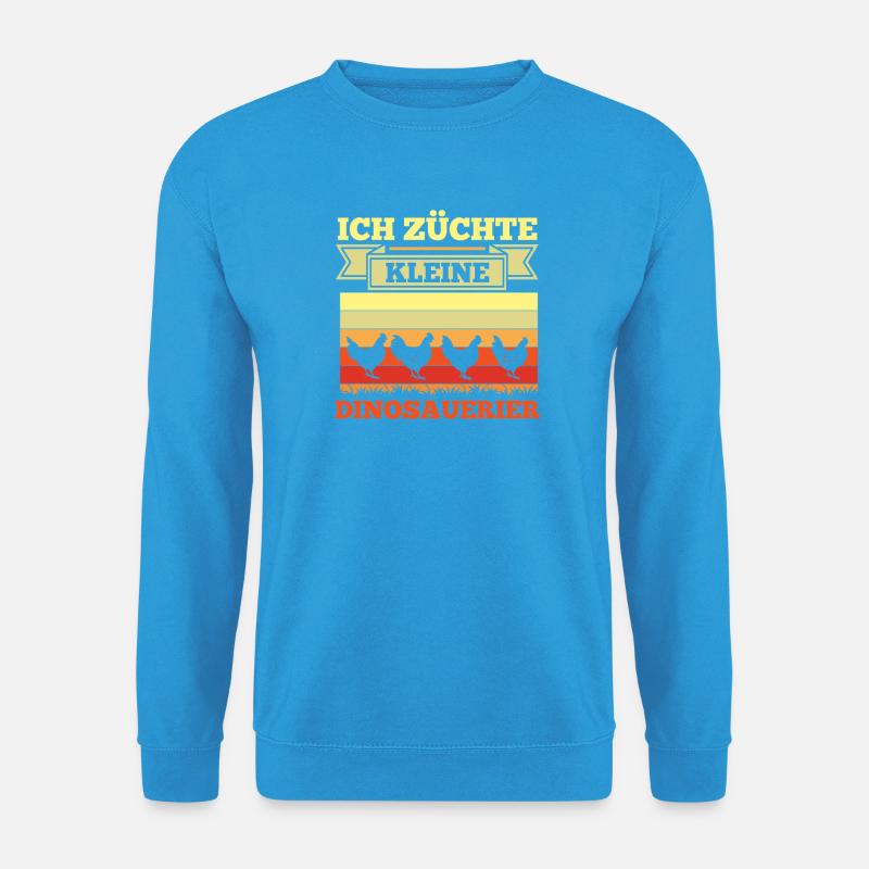 Hühner Hühnerbauer Bauer Landwirt Huhn - Unisex Pullover - Meeresblau