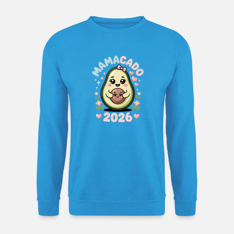Mama 2026 Baby Schwanger  - Unisex Pullover - Meeresblau