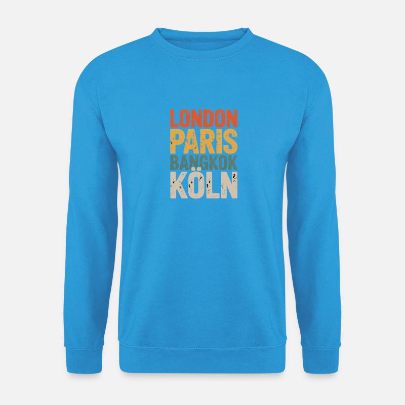 Köln - Unisex Pullover - Meeresblau