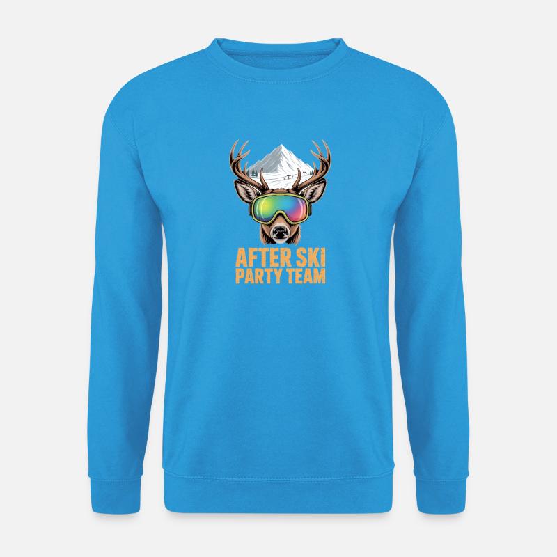 Party Team Après Ski - Unisex Pullover - Meeresblau