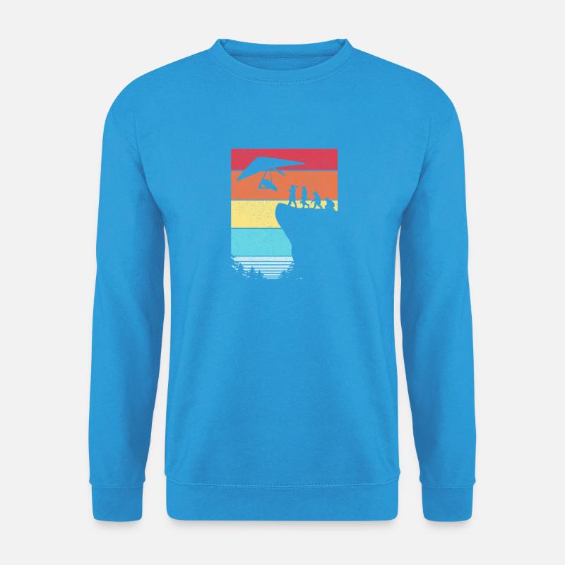 Gleitschirm Gleitschirmfliegen Gleitschirmflieger - Unisex Pullover - Meeresblau