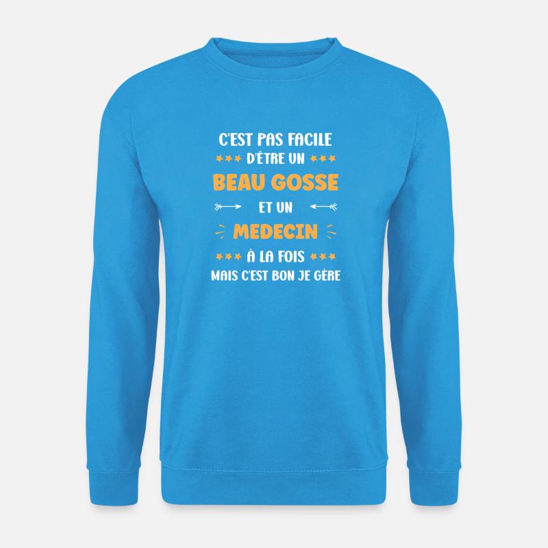 Arzt - Unisex Pullover - Meeresblau