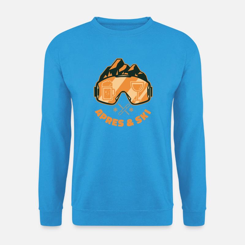 Apres & Ski Team Party Outfit - Unisex Pullover - Meeresblau