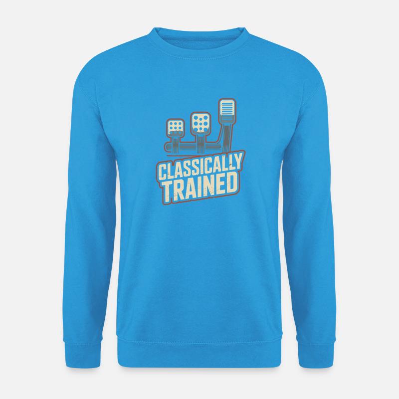 Classically Trained Petrolhead KFZ Mechaniker - Unisex Pullover - Meeresblau