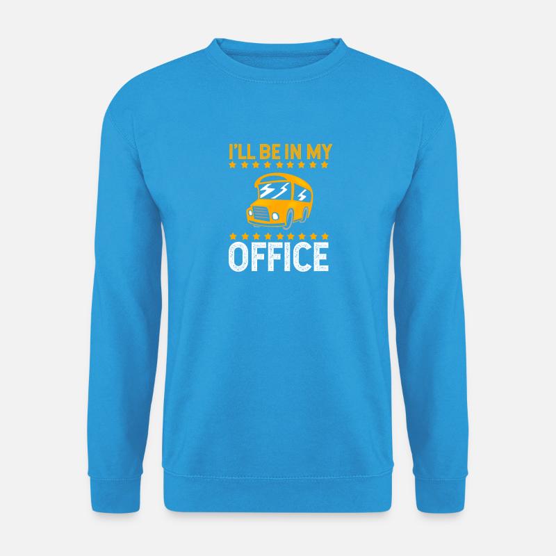 Schulbus Busfahrer Schulbusfahrer - Unisex Pullover - Meeresblau