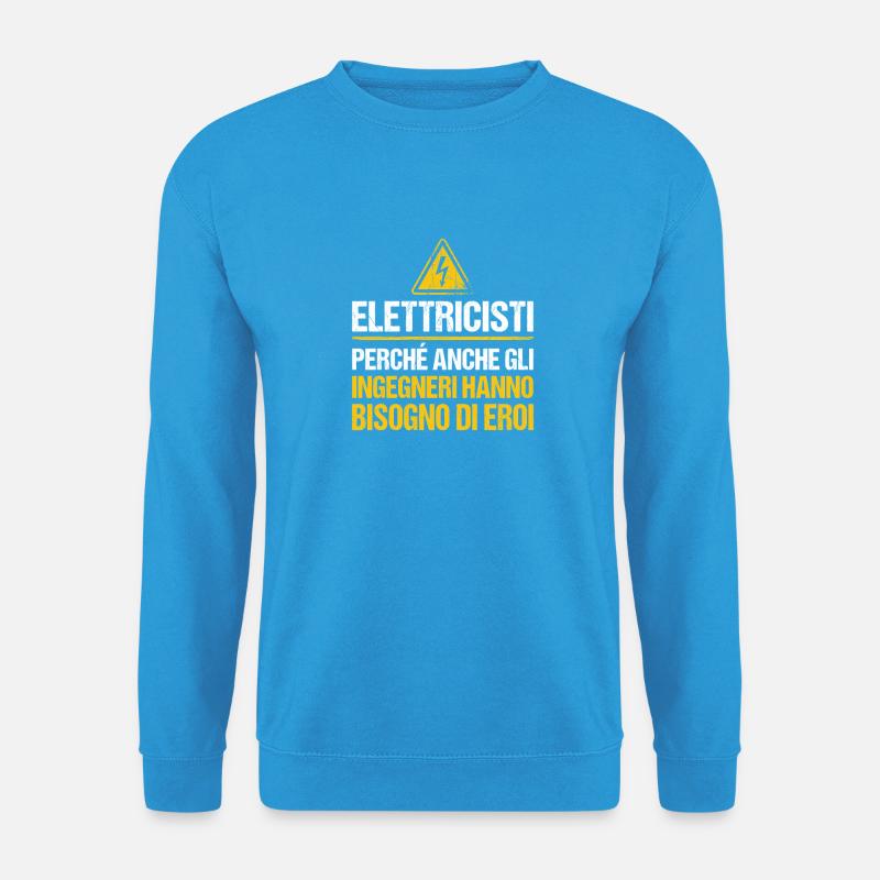 Gift Master Electricity Engineers - Unisex Pullover - Meeresblau