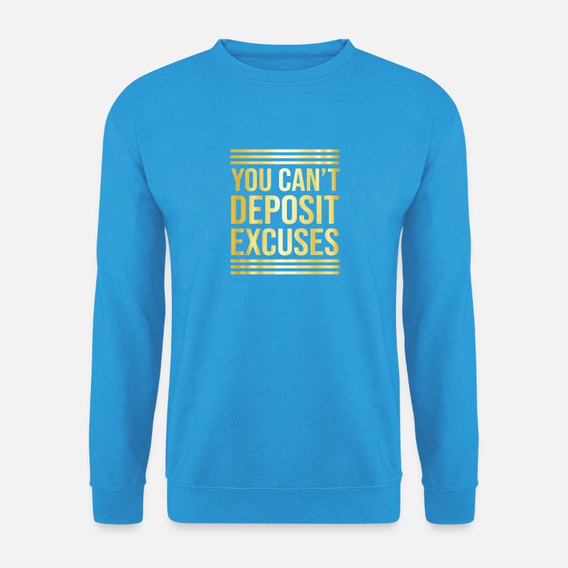 Workaholic - Unisex Pullover - Meeresblau