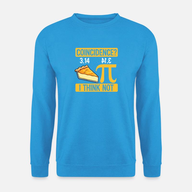 Pi Day Confidence - Unisex Pullover - Meeresblau