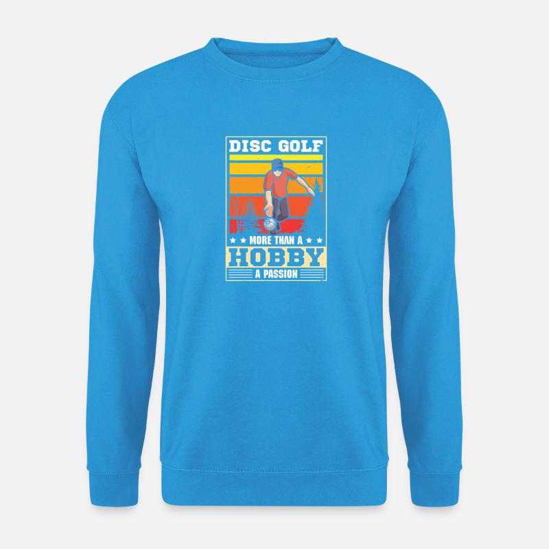 Disc Golf Geschenke Discgolf - Unisex Pullover - Meeresblau