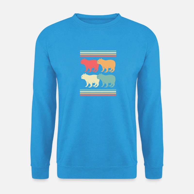 Capibara Capybara - Unisex Pullover - Meeresblau