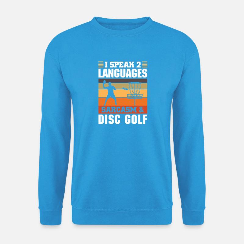 Disc Golf Geschenke Discgolf - Unisex Pullover - Meeresblau