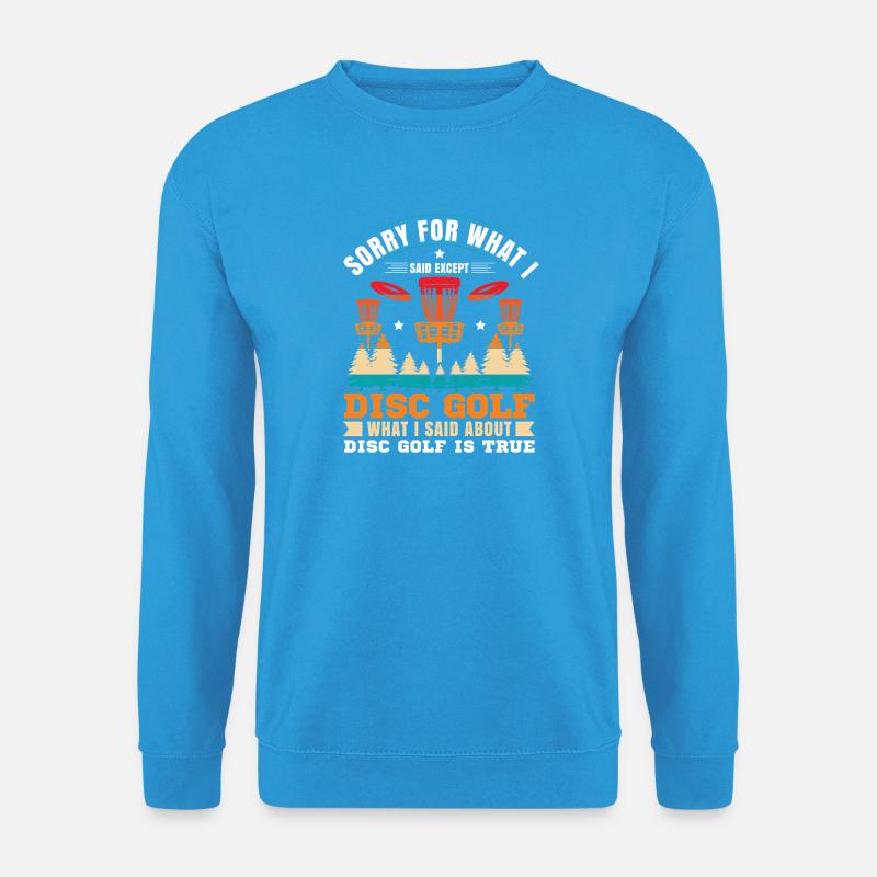 Disc Golf Gifts Disc Golf - Unisex Sweatshirt - sea blue