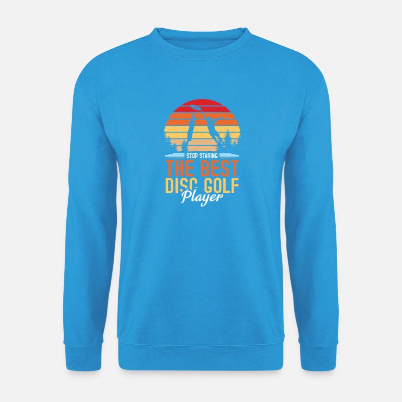 Disc Golf Geschenke Discgolf - Unisex Pullover - Meeresblau