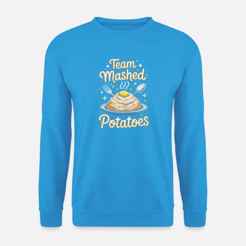 Team Kartoffelbrei Mash Design - Unisex Pullover - Meeresblau