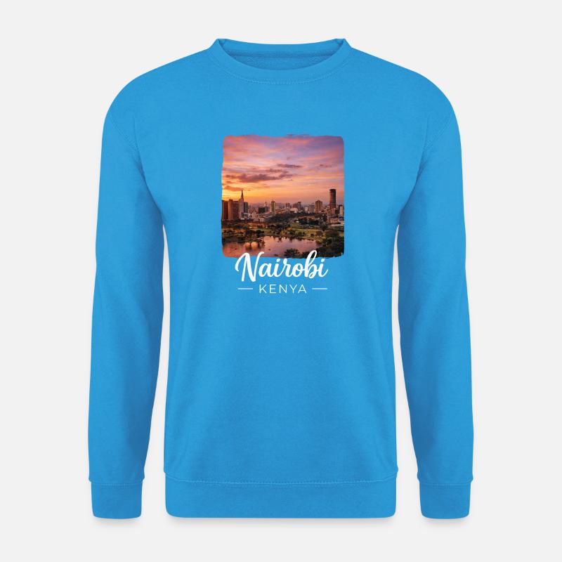 Nairobi Kenya - Unisex Pullover - Meeresblau