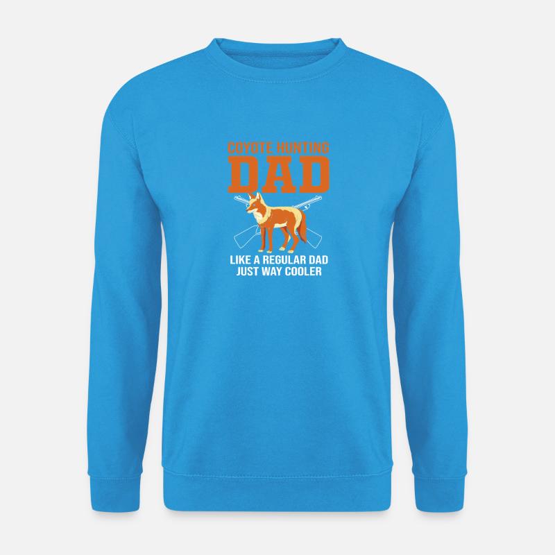 Kojote Jagd Jäger - Unisex Pullover - Meeresblau