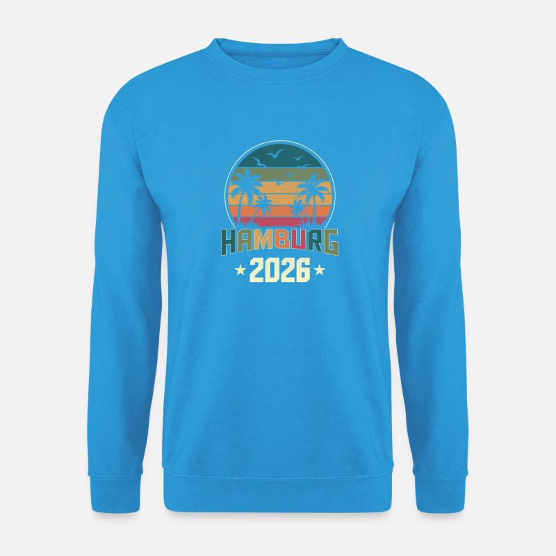Hamburg 2026 - Unisex Pullover - Meeresblau