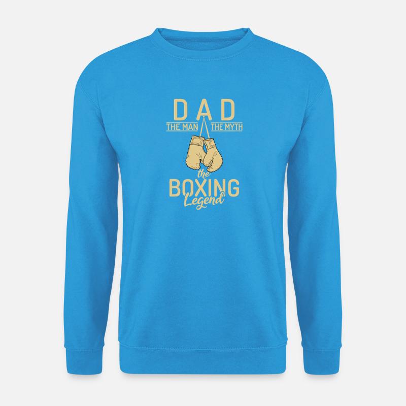 Papa Boxlegende Tee - Unisex Pullover - Meeresblau