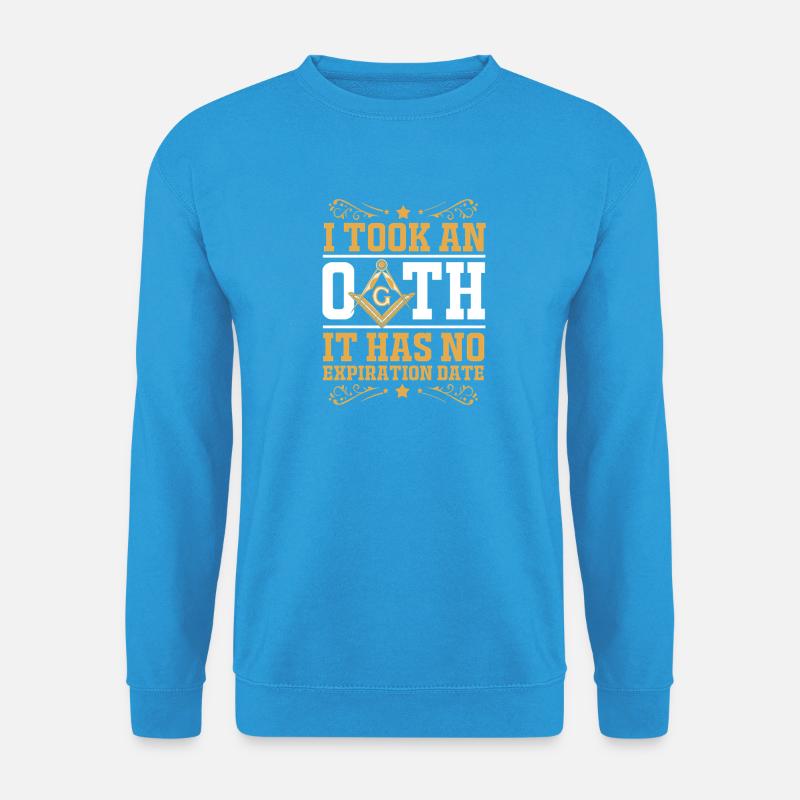 Freimaurer Illuminati - Unisex Pullover - Meeresblau