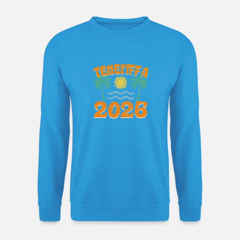 Teneriffa 2026 - Unisex Pullover - Meeresblau