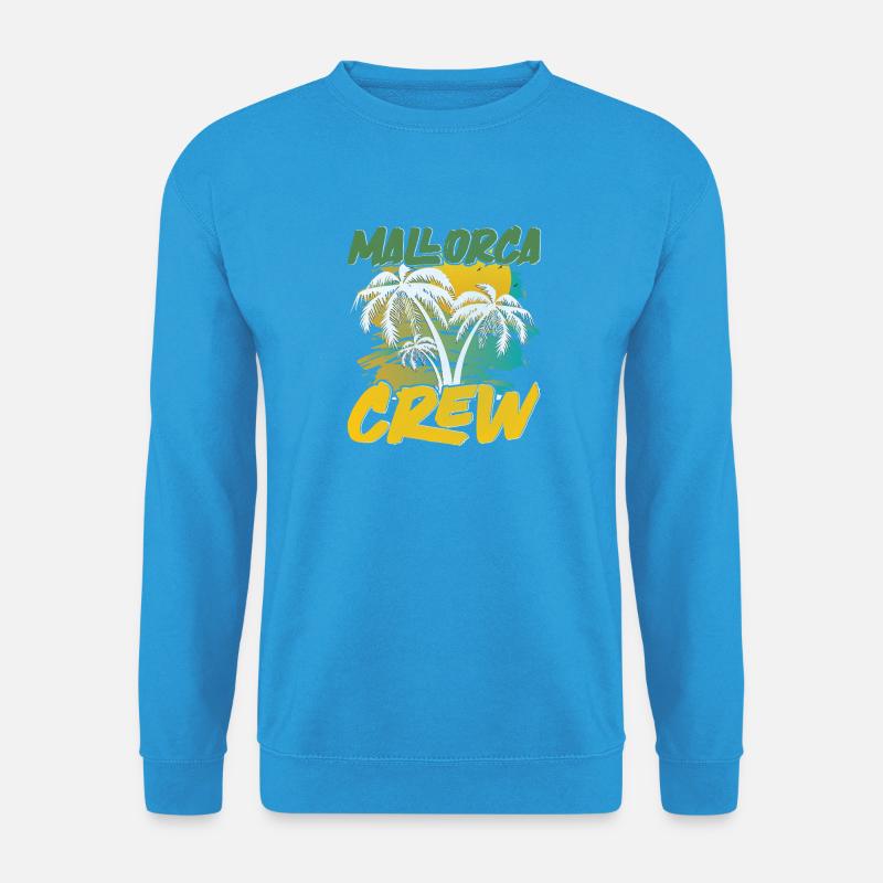 Mallorca Crew - Unisex Pullover - Meeresblau