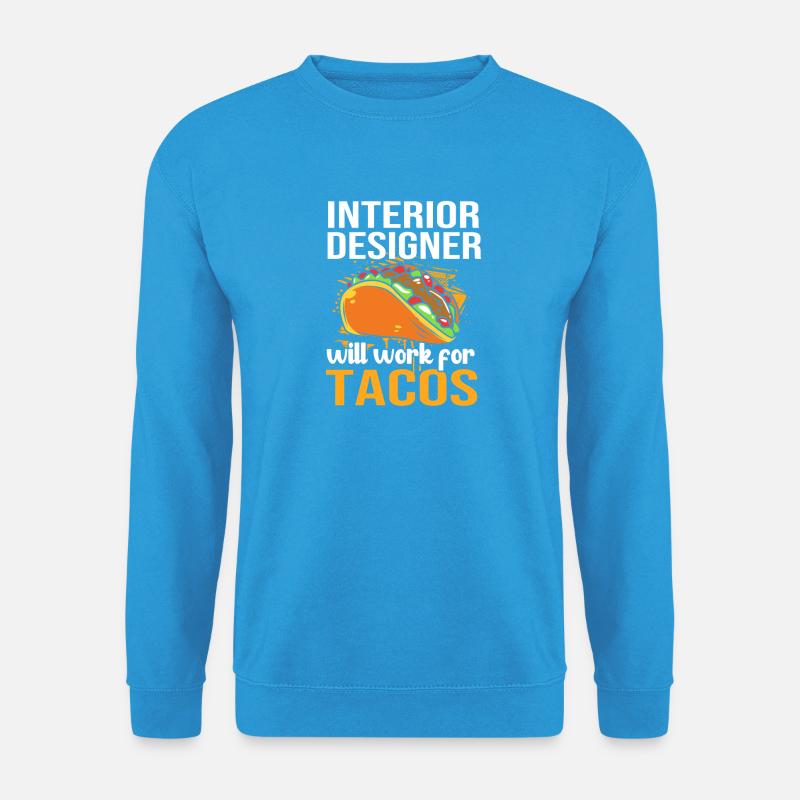 Architekt Innenarchitekt Architektur - Unisex Pullover - Meeresblau