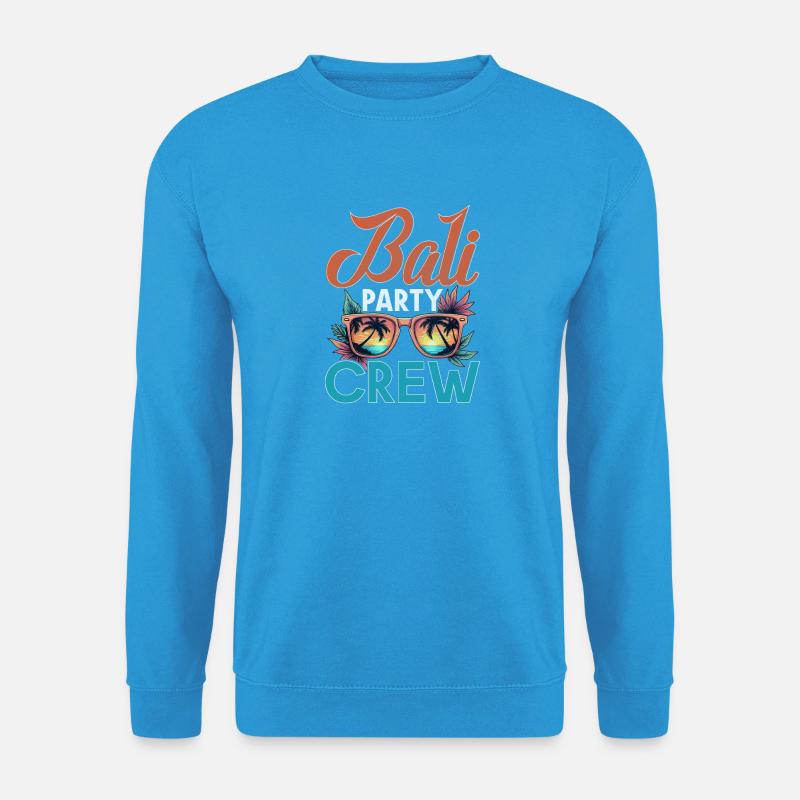 Bali Crew - Unisex Pullover - Meeresblau