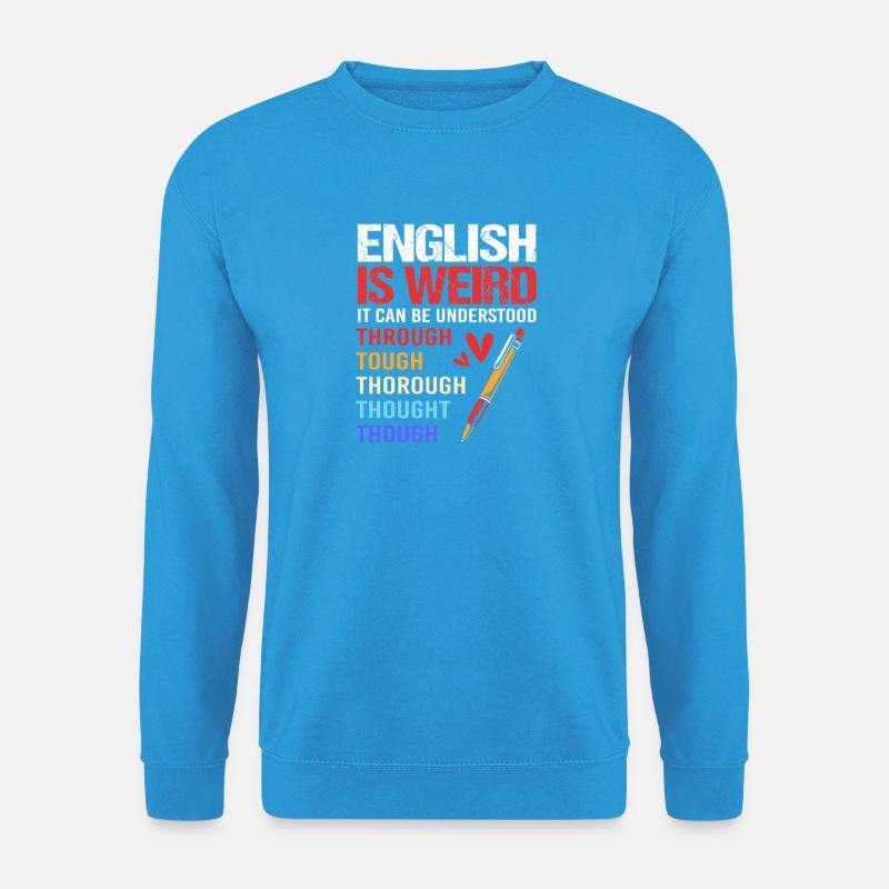 Grammatik - Unisex Pullover - Meeresblau