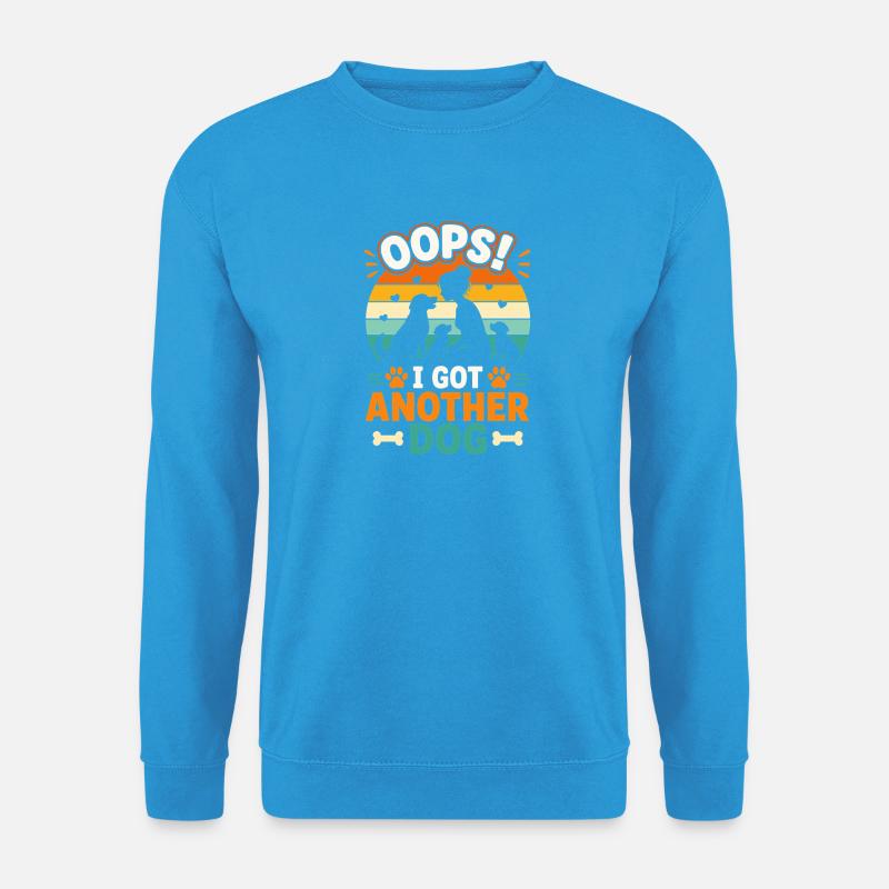 Another dog: Oops! - Unisex Sweatshirt - sea blue