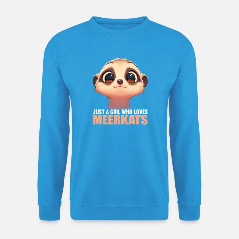 Meerkat Erdmännchen - Unisex Pullover - Meeresblau