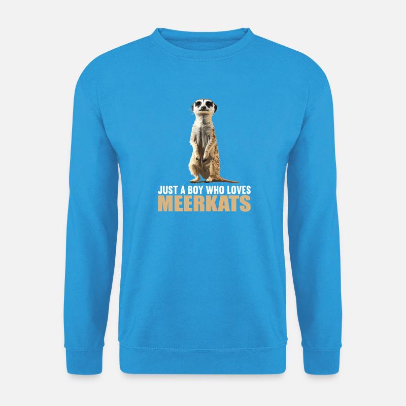 Meerkat Erdmännchen - Unisex Pullover - Meeresblau