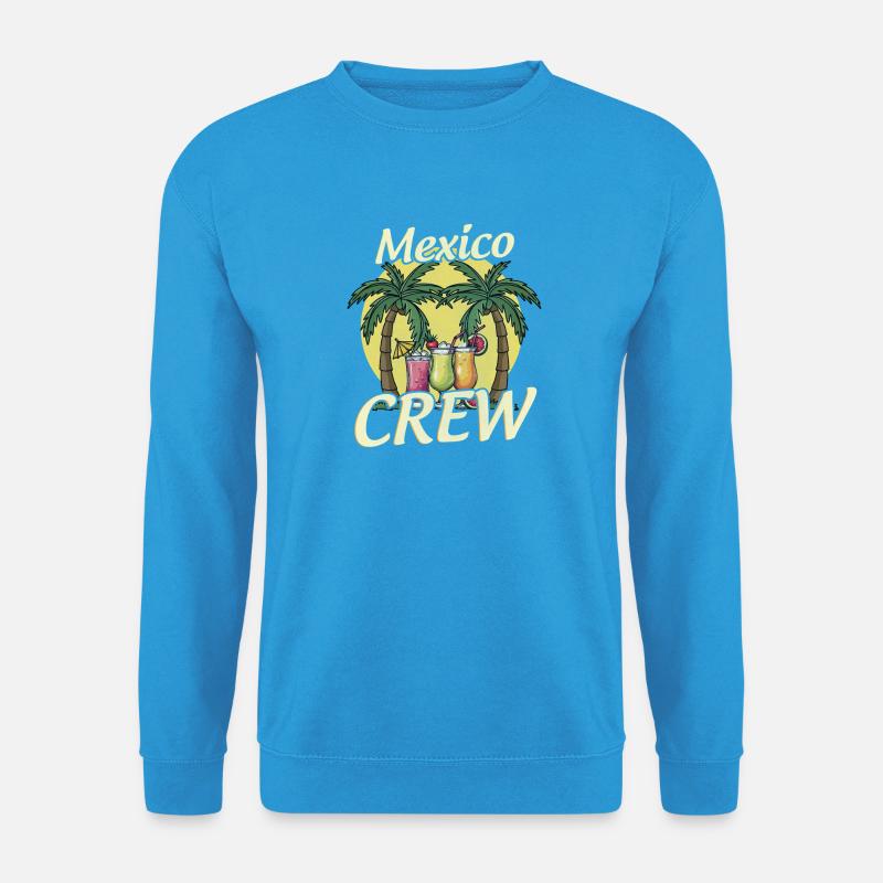 Mexiko Crew - Unisex Pullover - Meeresblau