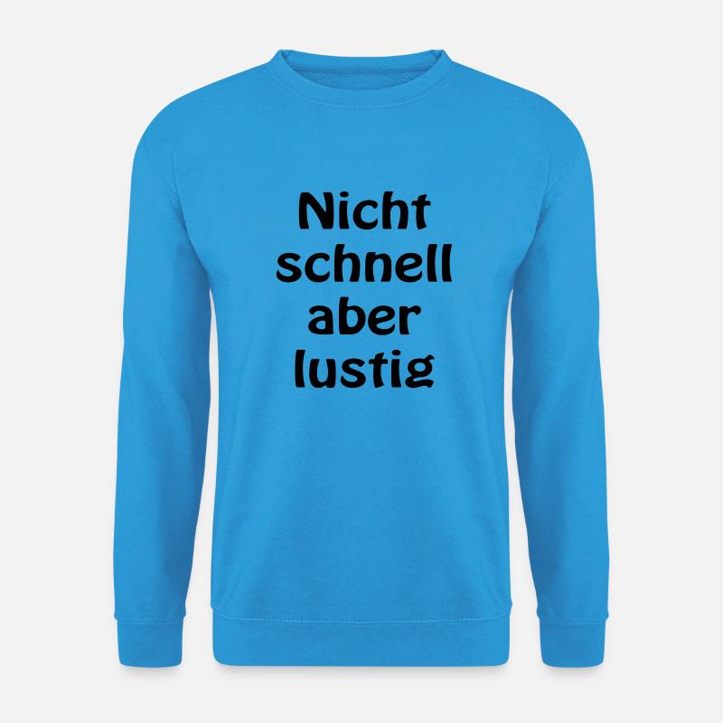 Aber lustig - Unisex Pullover - Meeresblau