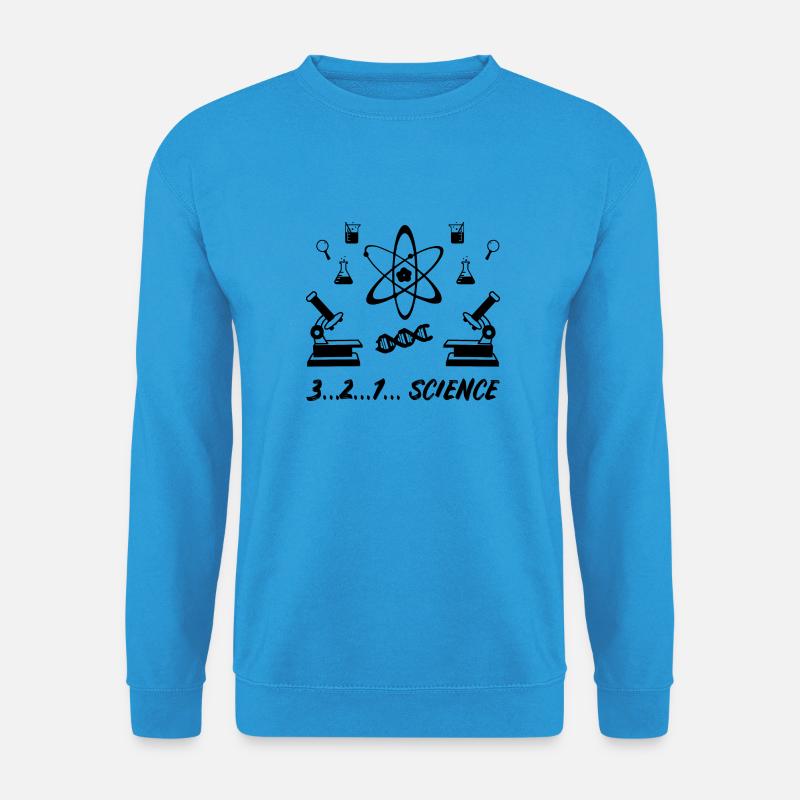 Nerd Science Wissenschaft Lustige - Unisex Pullover - Meeresblau
