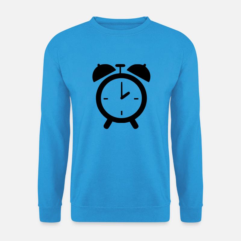 wecker - Unisex Pullover - Meeresblau